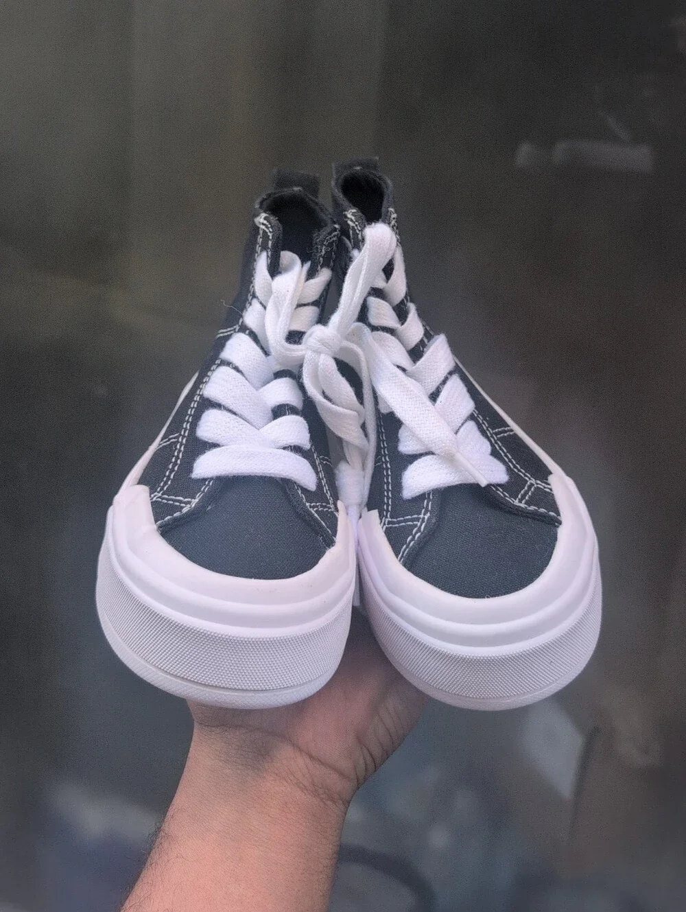 Converse Chuck Taylor All Star Cruise HI 'Black White' Kids Size 13
